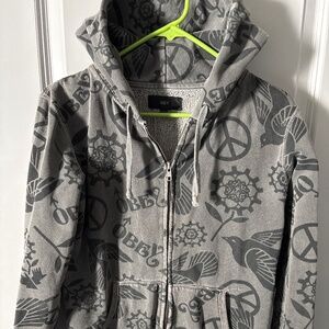 Vintage Obey Propaganda Gray Sweatshirt